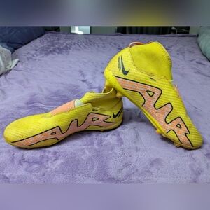NIKE Zoom Mercurial Superfly 9 Pro FG Cleats Youth] Size 4.5 Soccer Big Kids